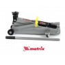 Домкрат гідравлічний MATRIX Master підкатний, 2т, підйом 135-385 мм, в пластиковий Кейсі