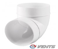 Колено ВЕНТИКА d125мм  KO125-45