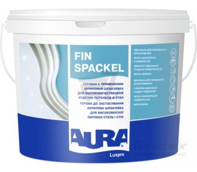 Шпаклівка AURA Luxpro Fin Spackel 8.0 кг акрилова