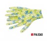 Рукавички PALISAD садові з поліестеру з нітрильним обливом, зелені, S