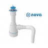 Сифон для мийки NOVA, 1 1/2 " гофра 780мм, випуск 40 / 50мм 1060N