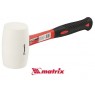 Киянка гумова MTX 680Г, Біла, фібергласова ручка