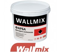 Краска фасадная WALLMIX SF-12 силиконовая (1л), 1,5кг_С
