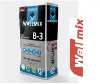Клей WALLMIX B-3 для газоблоков фас.25кг_С