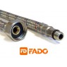 Шланг для води FADO M10х1/2" 40см короткий ZNK40