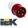 Вилка IEK 380В 32А 3P + E + N ІР44