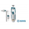 Кран заливу NOVA бічний 1/2 " + механізм зливу кнопковий 4166n