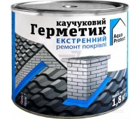 Герметик АКВАПРОТЕКТ каучуковый серый 1.8кг_В