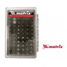 Набір біт MATRIX з магнітним тримачем, CrV, 61 шт.