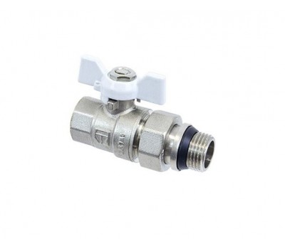 Кран з накидною гайкою dn15 (1/2") HLV Optima (8/128) (101227) {8/128}
