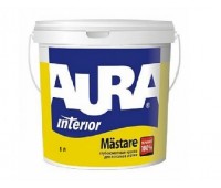 Краска AURA Mastare 1.0л, водно-дисперсионная, глубокоматовая для потолков и стен_В