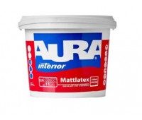Краска AURA Mattlatex 1.0л, акриловая, глубокоматовая моющаяся для потолков и стен_В