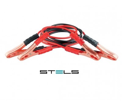 Дроти стартові STELS, 200 А, 2,3 м, сумка на блискавці Дроти стартові STELS, 200 А, 2,3 м, сумка на блискавці