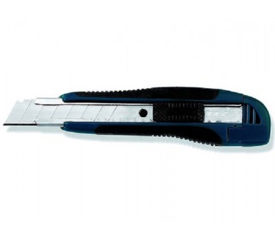 Нож обойный COLOR EXPERT 18мм, пластиковый корпус, 2К рукоятка