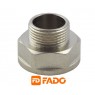 Перехідник FADO 3/4 "х1 / 2" нікель р04