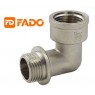Кутник FADO 1/2" ВЗ нікель U11