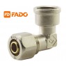Кутник FADO 16х1/2" ВР обтискний RFU11