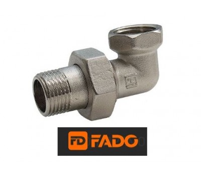 Американка FADO 1" кутова нікель SN13
