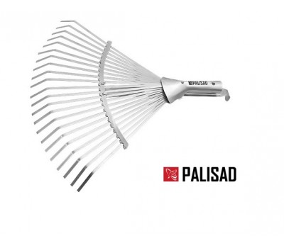 Граблі віялові PALISAD 22 зуба, без черешка, розсувні, 270-460 мм