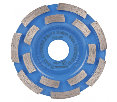 Фреза алмазна по бетону Baumesser ФАТС-H 100/22,23-14 Beton