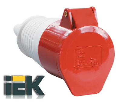 Розетка IEK переносна 32А 380В 3P+E IP44