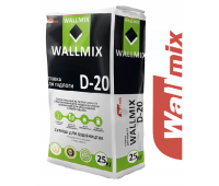 Стяжка WALLMIX D-20 цементная фас.25кг_С